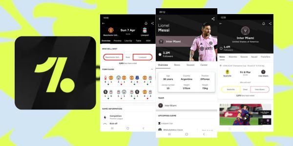 Aplicación OneFootball